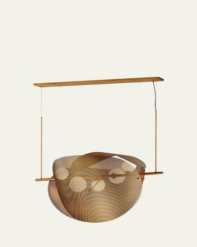 X Mat Sanders Chips 5-Light Pendant Light